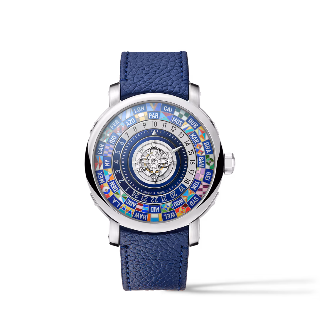 Đồng Hồ Louis Vuitton Escale Worldtime Flying Tourbillon Automatic 40MM